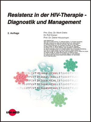 cover image of Resistenz in der HIV-Therapie--Diagnostik und Management